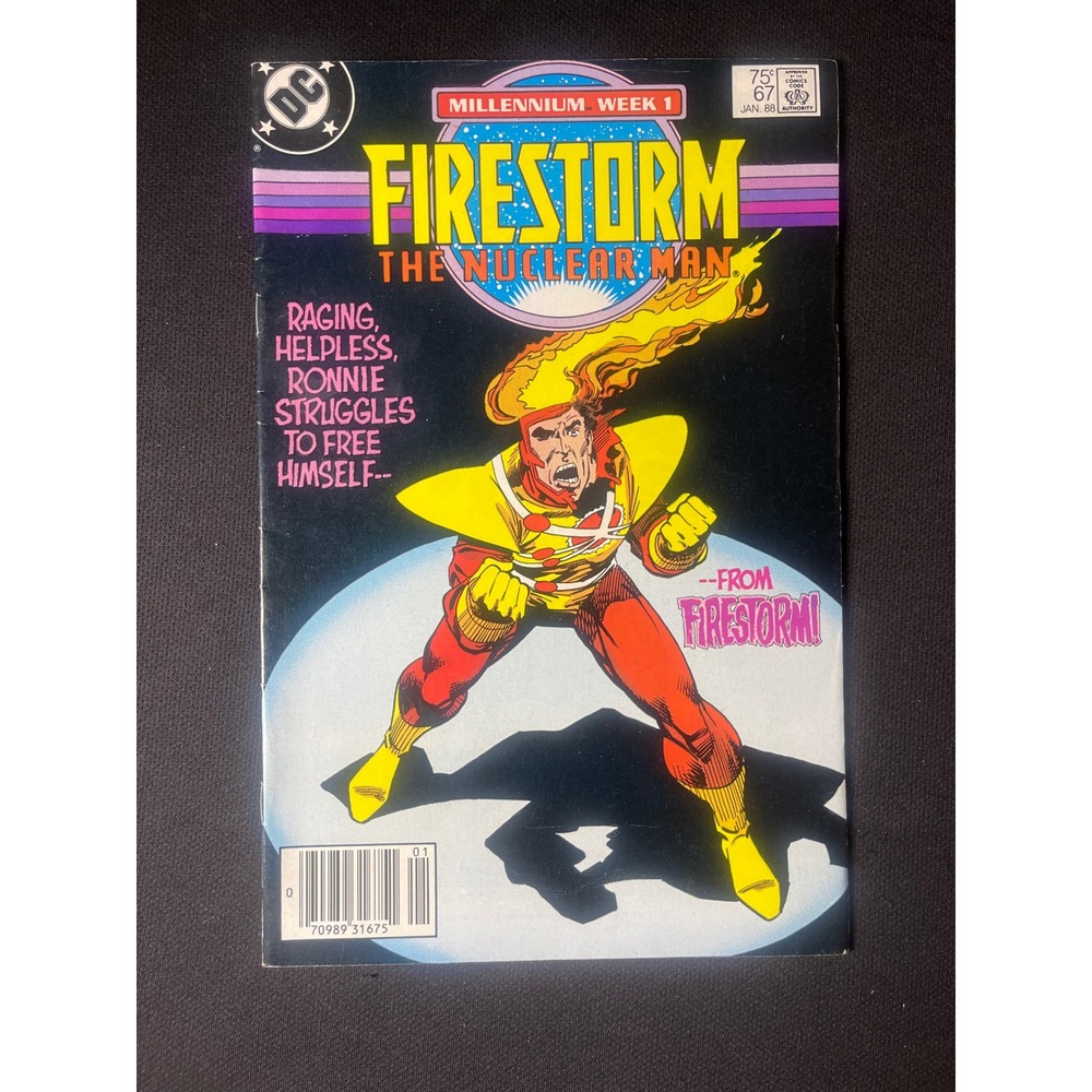 Firestorm The Nuclear Man Comic Book Millennium Week 1 1988 DC Comics
